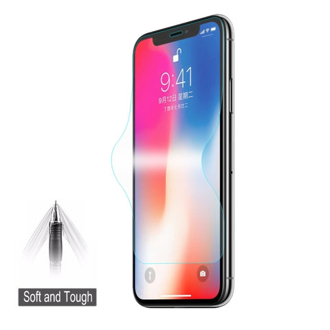 ENKAY Hat-Prince 3D Pellicola idrogel antideflagrante Protezione schermo intero anteriore + posteriore per iPhone XR, iPhone XR