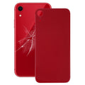 iPhone XR Camera Hole Glass Back Battery Cover with Adhesive