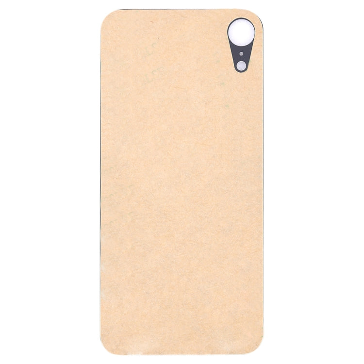 iPhone XR Camera Hole Glass Back Battery Cover with Adhesive
