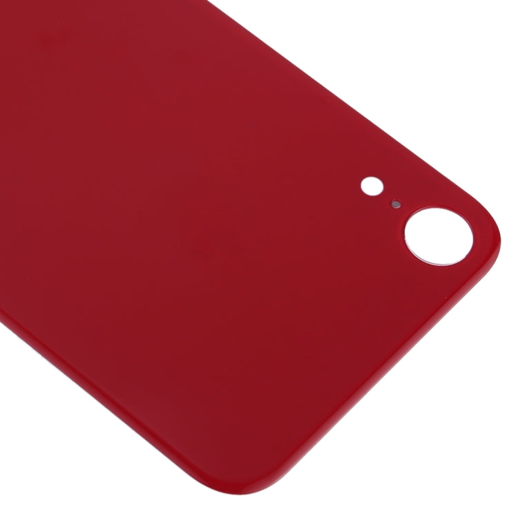 iPhone XR Camera Hole Glass Back Battery Cover with Adhesive