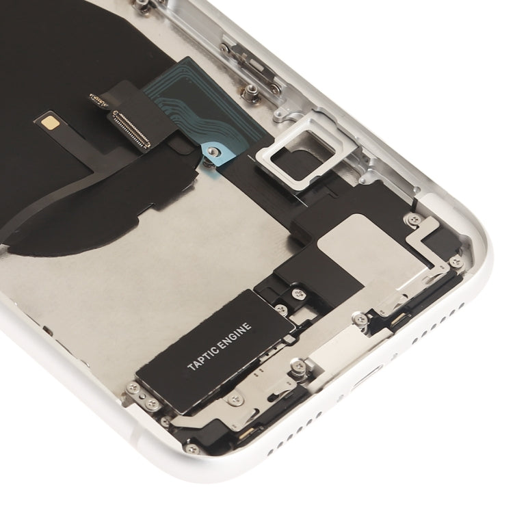 Battery Back Cover Assembly (with Side Keys & Speaker Ringer Buzzer & Motor & Camera Lens & Card Tray & Power Button + Volume Button + Charging Port + S...