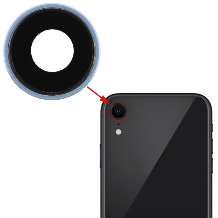 iPhone XR Back Camera Bezel with Lens Cover - Rose Gold