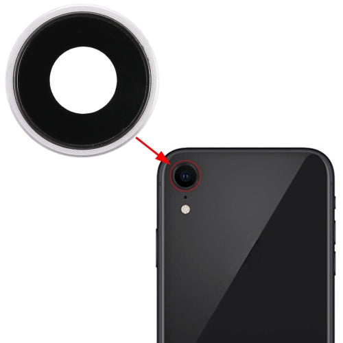 iPhone XR Back Camera Bezel with Lens Cover - Rose Gold