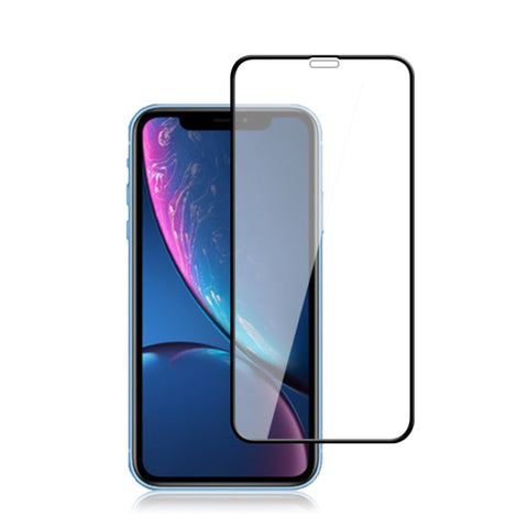 Per iPhone 11 / XR mocolo 0,33mm 9H 2.5D Pellicola in vetro temperato con stampa serigrafica, iPhone XR