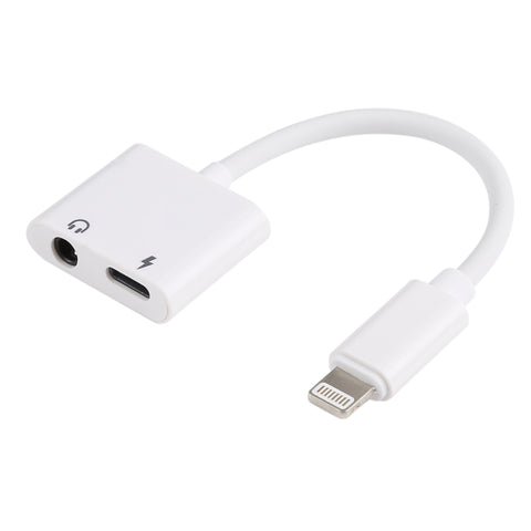 GL011 Adaptateur audio numérique 2 en 1 à 8 broches femelle + 3,5 mm femelle à 8 broches mâle