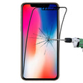 iPhone 11 Pro XS X Flexible 9H Tempered Glass Screen