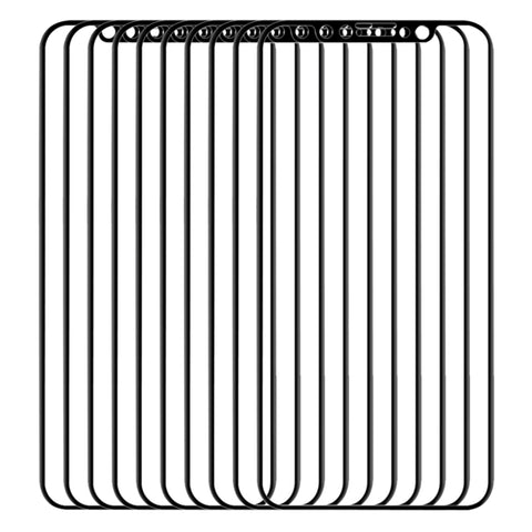 Per iPhone 11 Pro / XS / X 50 pezzi 0,1 mm 9H Pellicola in fibra di vetro temperato flessibile a schermo intero, Per iPhone 11 Pro / XS / X