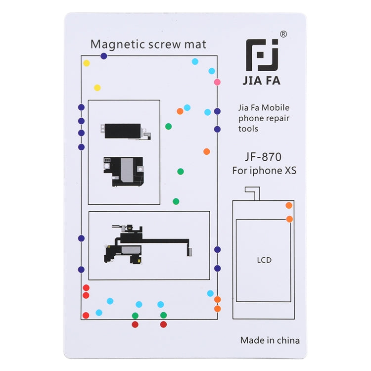 Magnetic Screw Board Tool for iPhone XS Repair