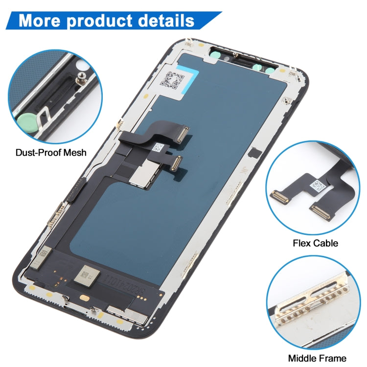 Schermo LCD e digitalizzatore in materiale TFT incell assemblaggio completo per iPhone XS, For iPhone XS(JK inell)