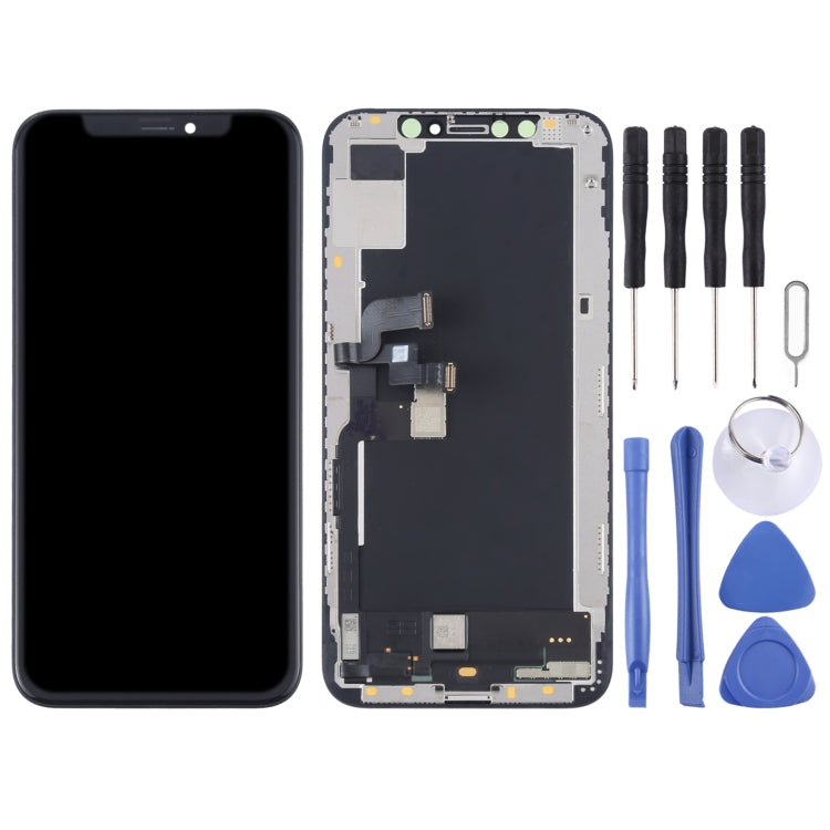 Schermo LCD in materiale OLED e digitalizzatore assemblaggio completo per iPhone XS, For iPhone XS ()
