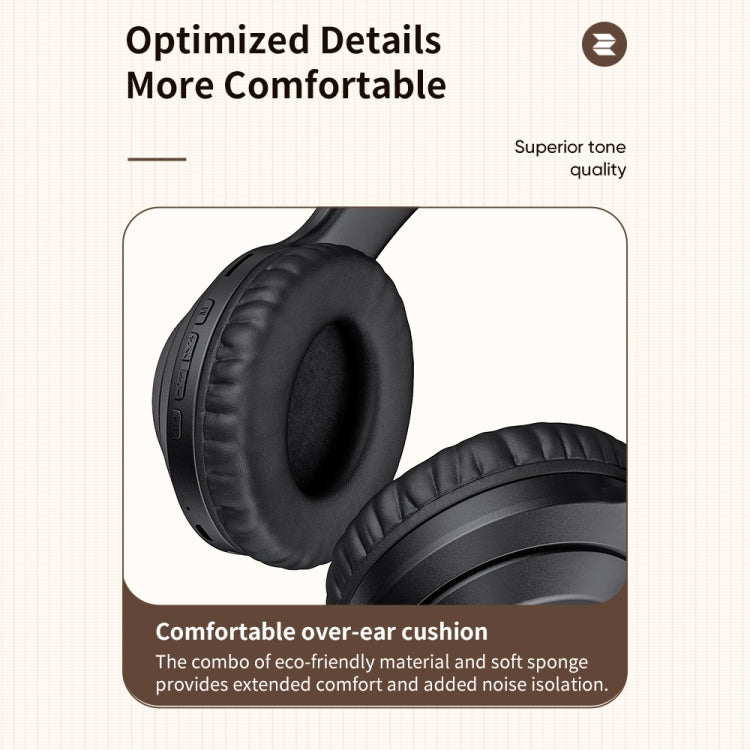 ROCK Space O2 HiFi Bluetooth 5.0 Wireless Headphones with