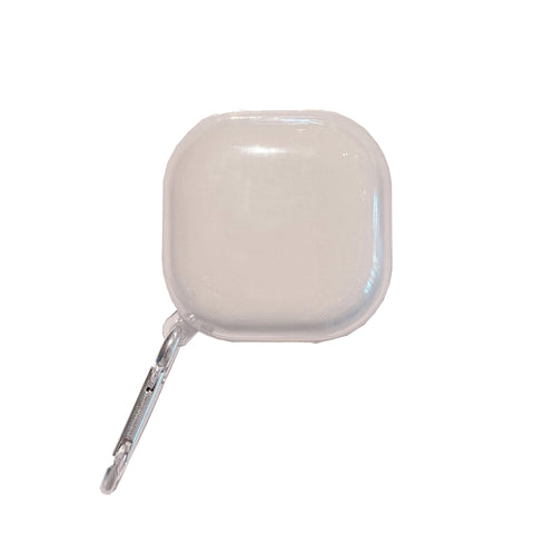 Auricolari Wireless Custodia protettiva in TPU trasparente anticaduta con gancio per Samsung Galaxy Buds Live