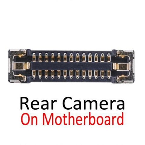 Connettore FPC per fotocamera posteriore iPhone XS - Ricambio Scheda