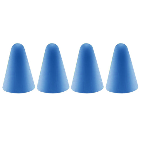 Copri pennino antiscivolo per Apple Pencil 1/2 - 4 pezzi in Blu