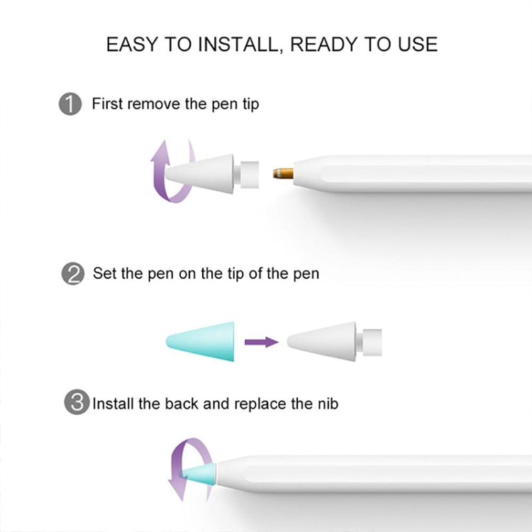 copri-pennino-antiscivolo-per-apple-pencil-1-2-4-pezzi-in-blu - immagine 3