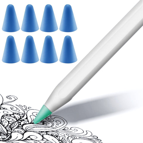 Copri Pennino Antiscivolo per Apple Pencil 1/2 - 8 Pezzi,