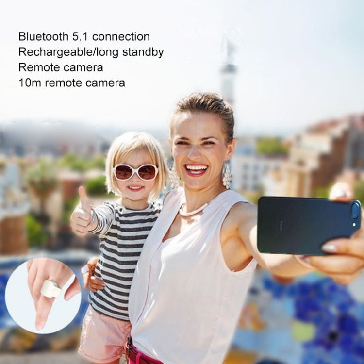 Anello di controllo remoto Bluetooth 5.1 per selfie e fotocamera