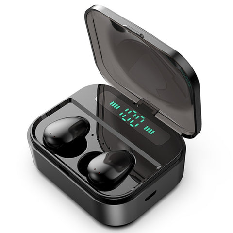 Oreillette Bluetooth stéréo sans fil binaurale X7 TWS V5.0 avec support numérique et affichage numérique