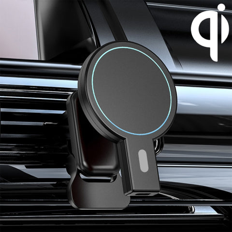 Batterie sans fil avec support pour charge d'air magnétique pour voiture avec prise massive K07 de 15 W, K07