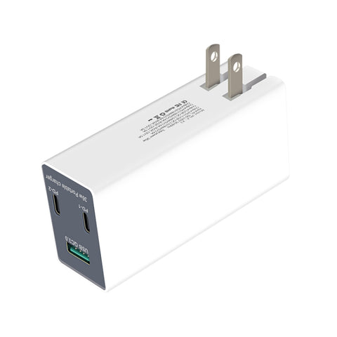 WLX-X3 Caricatore USB multifunzione portatile pieghevole da 36 W a 90 gradi, presa americana