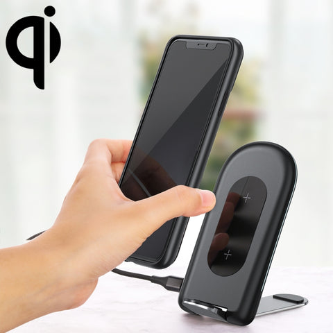 Supporto da tavolo pieghevole per caricabatterie wireless per telefono cellulare ROCK W30 15W