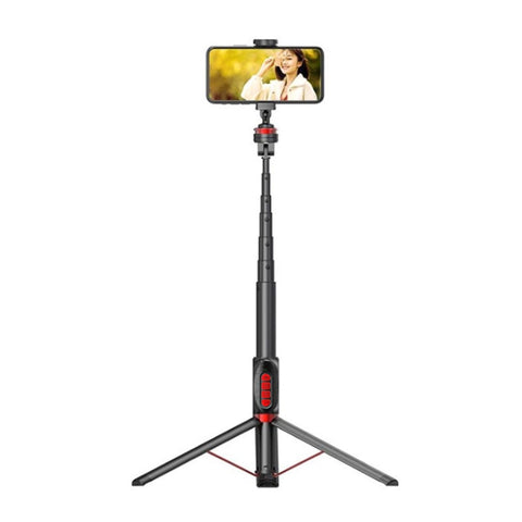 Staffa per treppiede da pavimento live per selfie stick Bluetooth per telefono cellulare in lega di alluminio, altezza: 1,8 m, Height: 1.8m