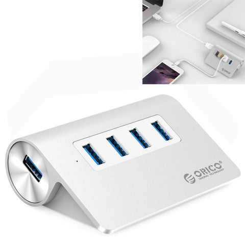 HUB ORICO M3H4-V1 en alliage d'aluminium 4 portes USB 3.0, M3H4-V1