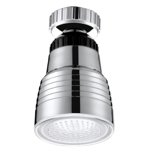 SDF-B10 1 LED Sensore di temperatura ABS RGB LED Rubinetto Luce Doccia con bagliore d'acqua, Dimensioni: 58 x 38 mm, Interfaccia: 22 mm (Argento), SDF-B10