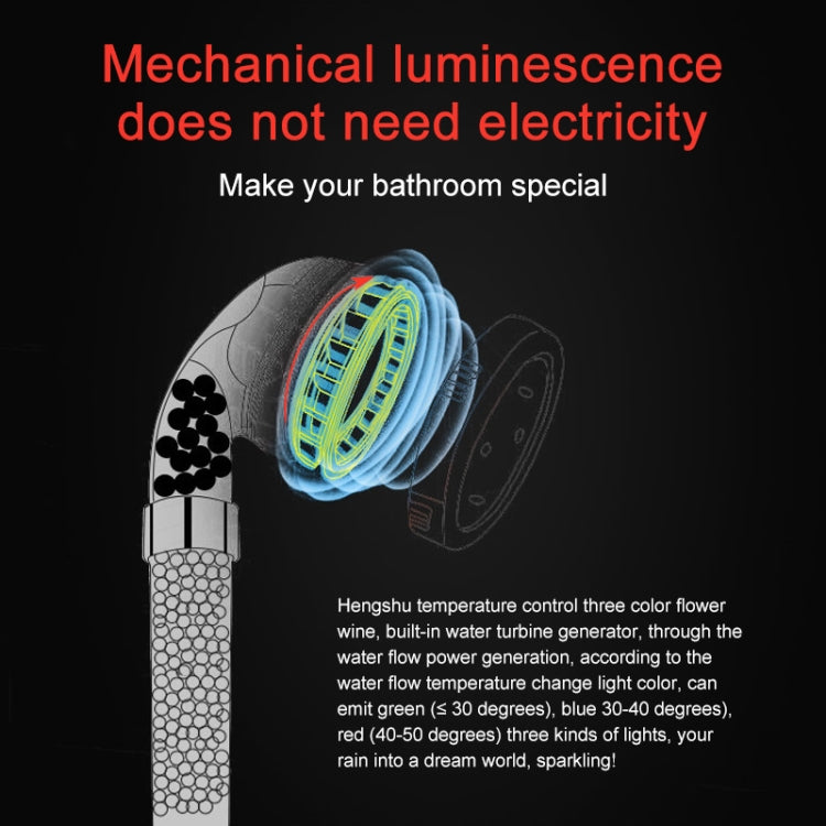 SDS-A23 RGB LED Shower Head with Temperature Sensor