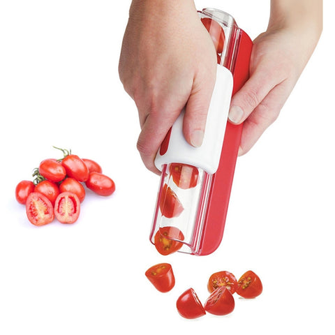 Affettatore per Pomodori e Ciliegie - Gadget da Cucina Professionale