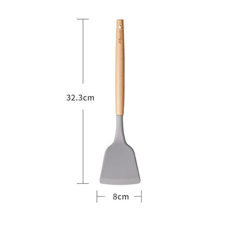 Utensile da cucina con spatola per padella in silicone, paletta da cucina, Fry Shovel
