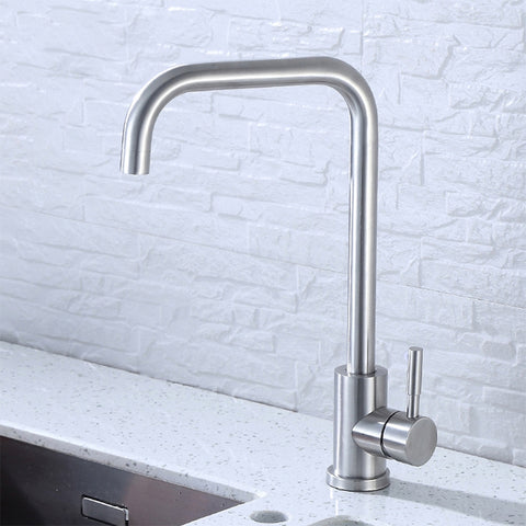 Rubinetto girevole in acciaio inox 304 per acqua calda e fredda