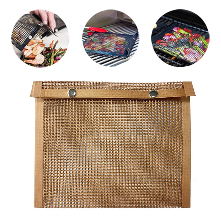 borsa-da-forno-per-barbecue-in-rete-antiaderente-resistente-al-calore-per-barbecue-dimensioni-27-x-22-cm-rame-27-x-22cm-copper - immagine 1