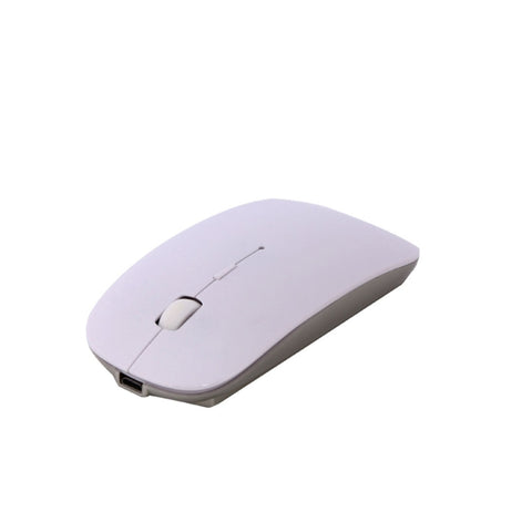 MC-008 Souris sans fil avec batterie Bluetooth 3.0 pour ordinateur portable et téléphone portable avec système Android, MC-008 (Blanc), MC-008 (Or)