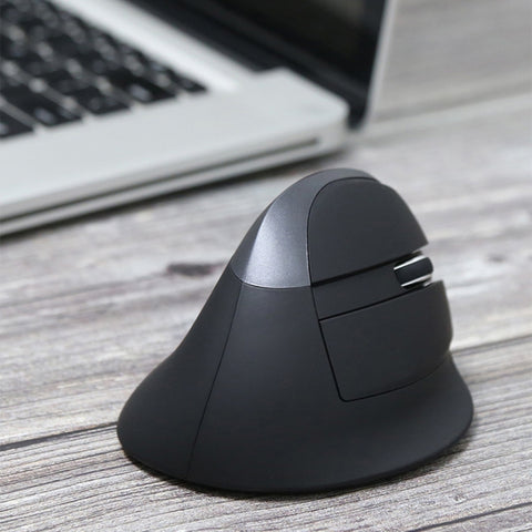 Mouse Verticale Ergonomico DELUX M618 Mini Wireless 2.4G Ricaricabile
