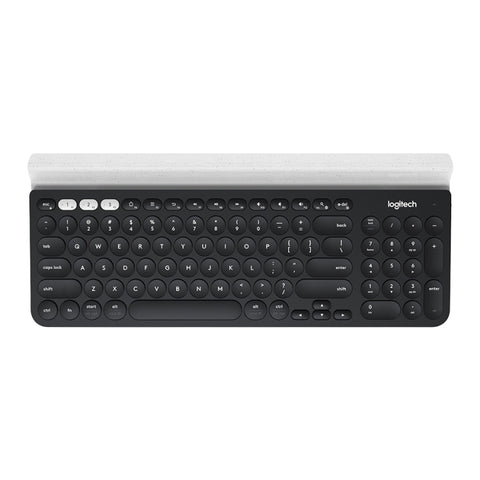 Logitech K780 Tastiera wireless multidispositivo Bluetooth + Unifying Dual Mode con supporto