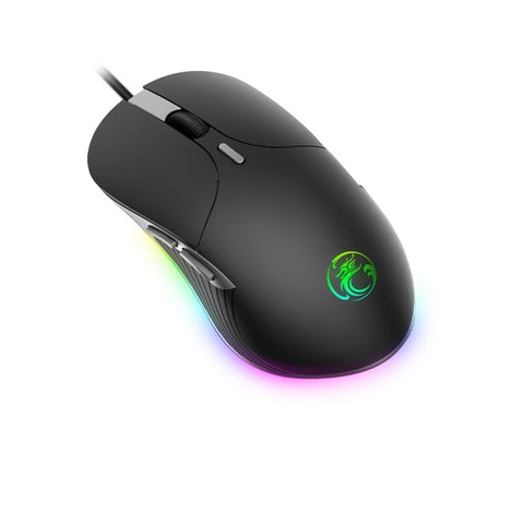 Mouse da gioco cablato iMICE X6 RGB con 6 pulsanti