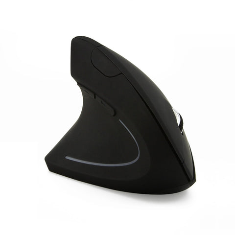 CM0093 Versione a batteria Mouse ottico wireless a tre pulsanti da 2,4 GHz Mouse verticale per mancini, risoluzione: 1000 DPI / 1200 DPI / 1600 DPI, Battery Version