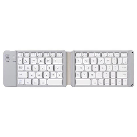 B05 Mini tastiera wireless Bluetooth pieghevole portatile con ricarica USB, B05(Black), B05(White)