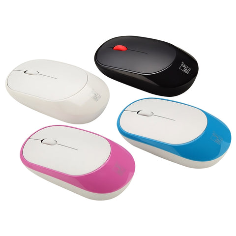 Mini souris imprimable sans fil pour ordinateur portable ZGB 360 2.4G 1000 dpi