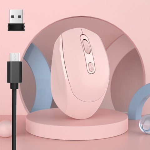 Mouse Wireless Ricaricabile M107 con 4 Pulsanti e Sensibilità 1600