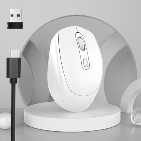 Mouse Wireless Ricaricabile M107 con 4 Pulsanti e Sensibilità 1600