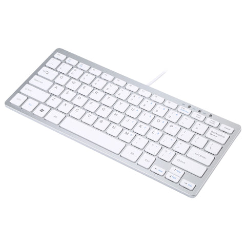 Tastiera cablata USB ultrasottile da 450 78 tasti