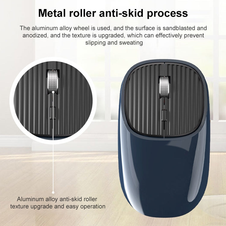 Mouse Wireless Ricaricabile MKESPN SXS-5600 con Tecnologia 2.4G e