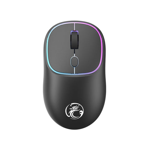 Mouse Wireless Silenzioso Ricaricabile iMICE W-618 - 4 Pulsanti, 1600