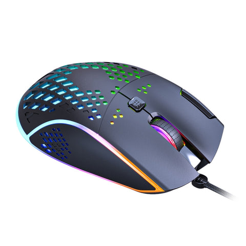 Souris de jeu iMICE T97 RGB LED USB 7 impulsions Souris de jeu filaire 7200 DPI