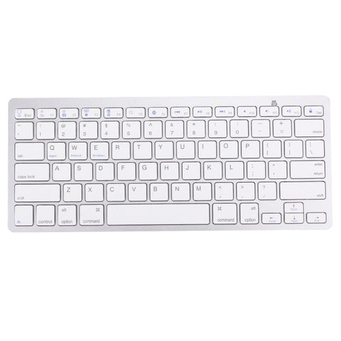 Tastiera ultrasottile Bluetooth wireless BK-3001 a 78 tasti per Windows / iPad / iPhone