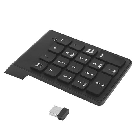 Tastiera numerica wireless 2.4G MC Saite 2129RF 18 tasti