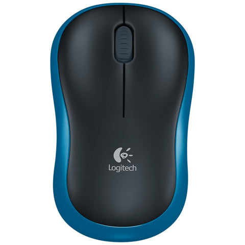 Mouse ottico wireless Logitech M185 da 2,4 GHz, 3 tasti, 1000 DPI, portata wireless: 10 m