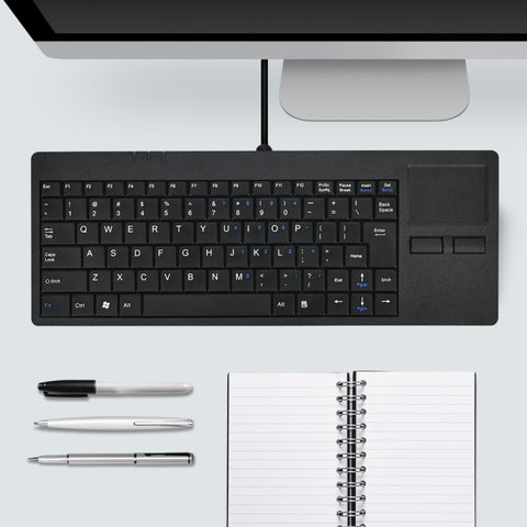 Tastiera Cablata Ultrasottile MC-818 con Touchpad e 82 Tasti